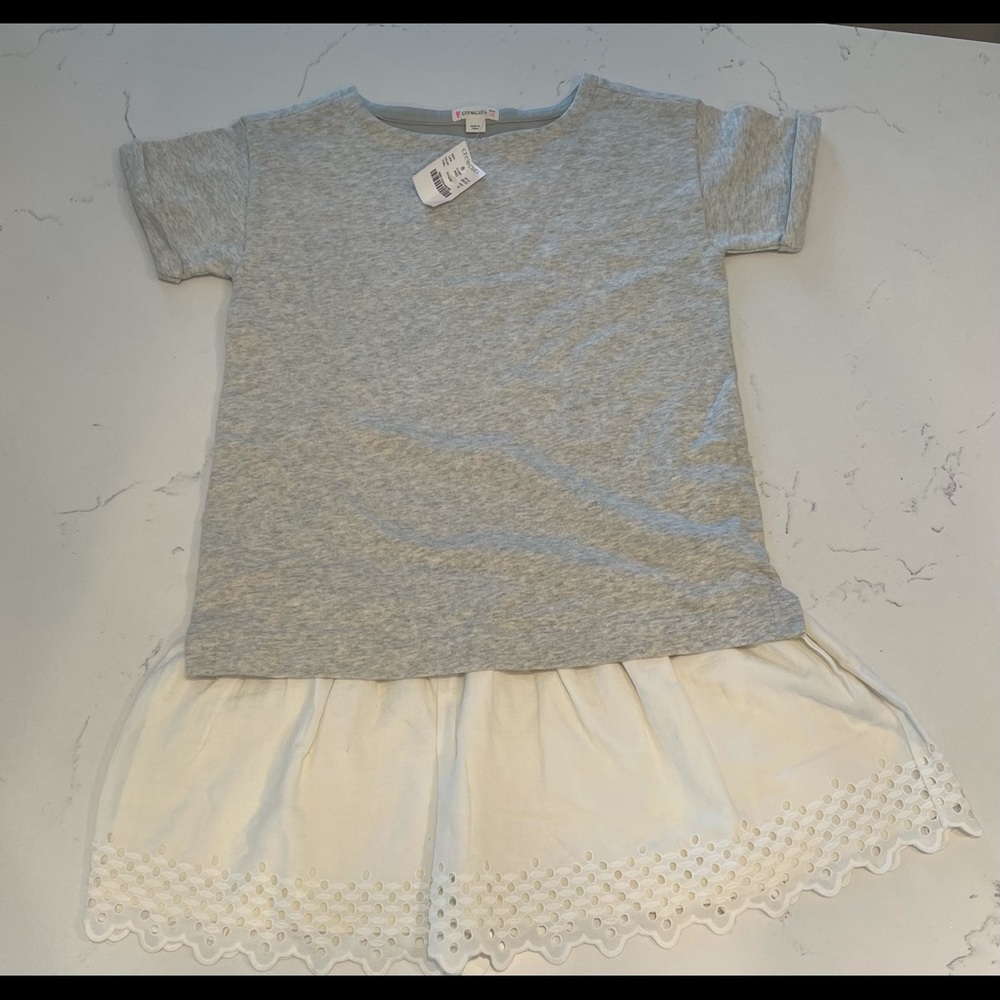 Girls J Crewcuts NWT Grey Shirt